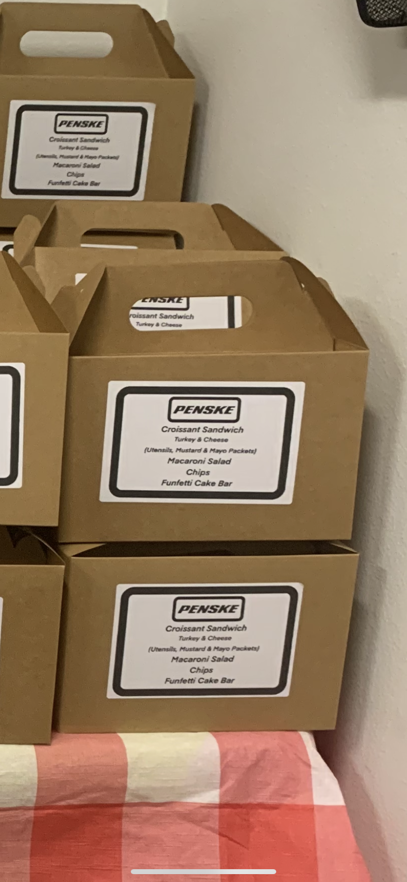 Utensils, packaging, Cheese, onions, etc.